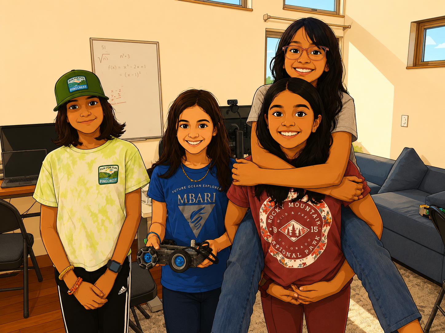 Fairmeadow Robotics team photo