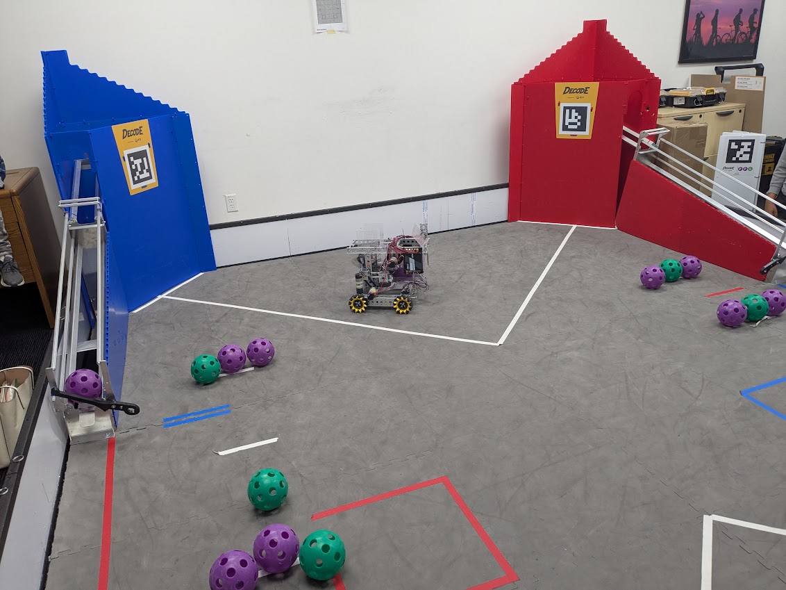 Competitive robotics field at Owl Academy